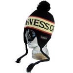 Black/Red Guinness Peruvian hat