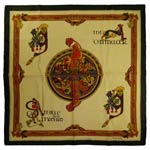 Book of Kells square scarf