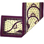 Celtic Renaissance silk scarf � purple