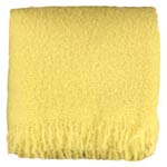 Winter White Mohair Throw - UBM11