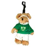 Irish Rugby Soft Toy for Backpack