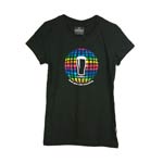Black Guinness Foil Pint Ball Ladies T-Shirt