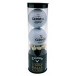 2 Guinness golf balls and 9 Guinness tees