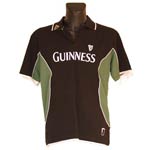 Black & Green Mesh sports Guinness Polo Shirt