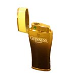 Guinness Windproof Pint Lighter - Gold
