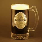 Guinness Tankard (pint) with Pewter Label