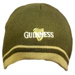 Khaki & Beige woolly Guinness hat