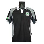 Black/Charcoal Guinness Dry-Fit Polo Shirt
