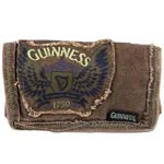 Guinness Wings Canvas Wallet Brown