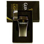 Pint of Guinness Windproof Guinness Lighter -Silver