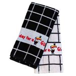 Set of 2 Guinness kitchen towels