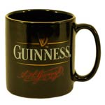Guinness Coffee Mug - Signature & Gold Trim