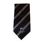 Black/grey Guinness grey stripe pint tie