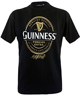 Foreign Extra Label short sleeved Guinness t-shirt (S-XXXL)