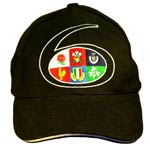 Black 6 Nations baseball cap