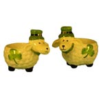 Irish sheep egg cup set
