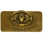 Pewter wall-hanging Claddagh