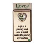 (image for) Lucky Irish fridge magnet – Life is a journey...