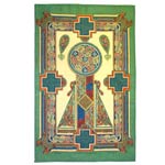 Celtic panel Irish tea towel