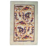 Book of kells Irish tea towel