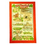 Northern Ireland tea towel