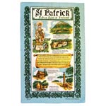 St Patrick tea towel