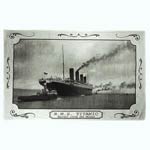 R.M.S Titanic tea towel