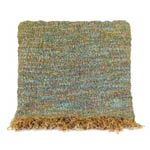 Blue and green Mohair Throw - Comb2