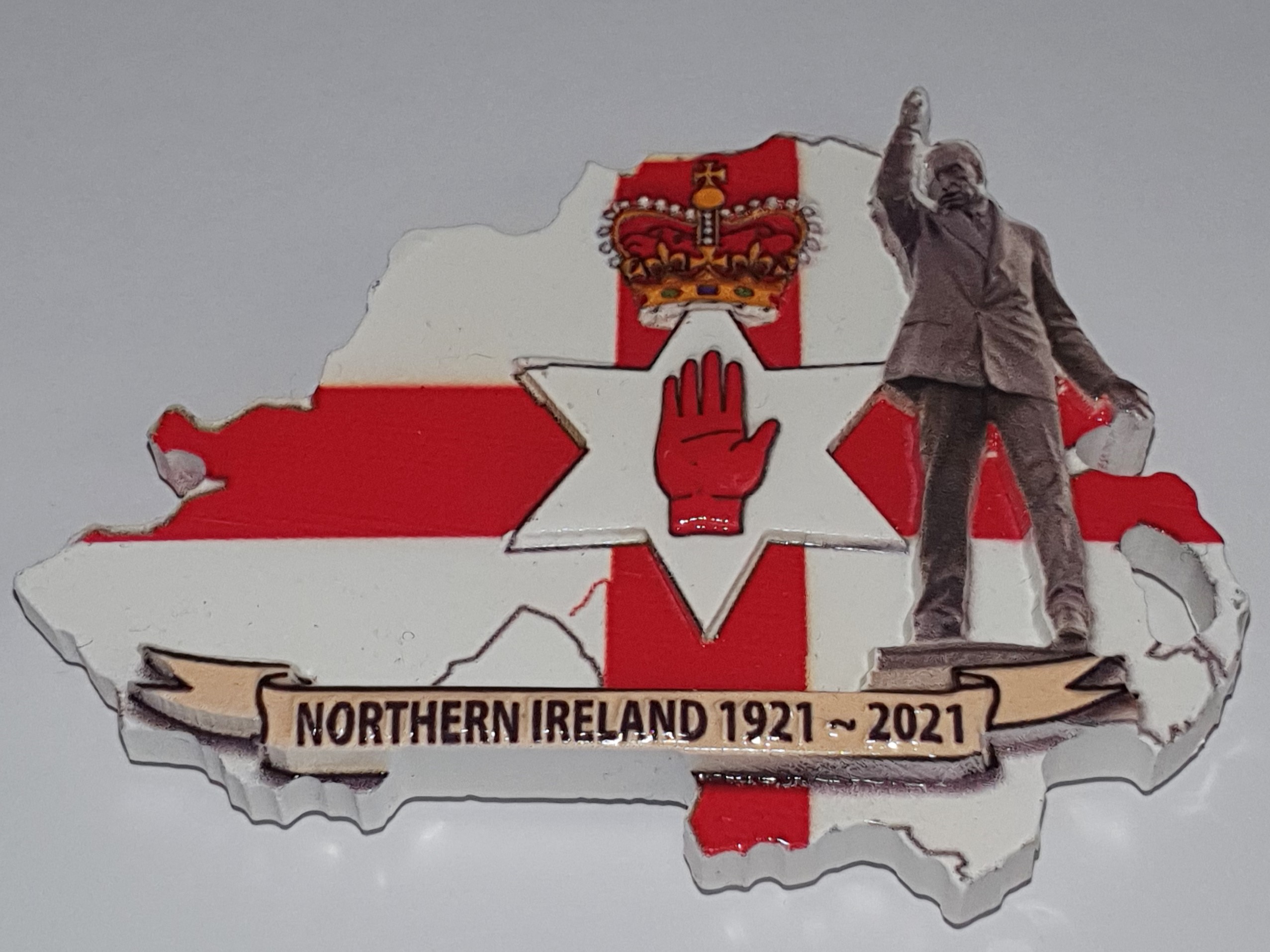 (image for) Northern Ireland Centenary Fridge Magnet