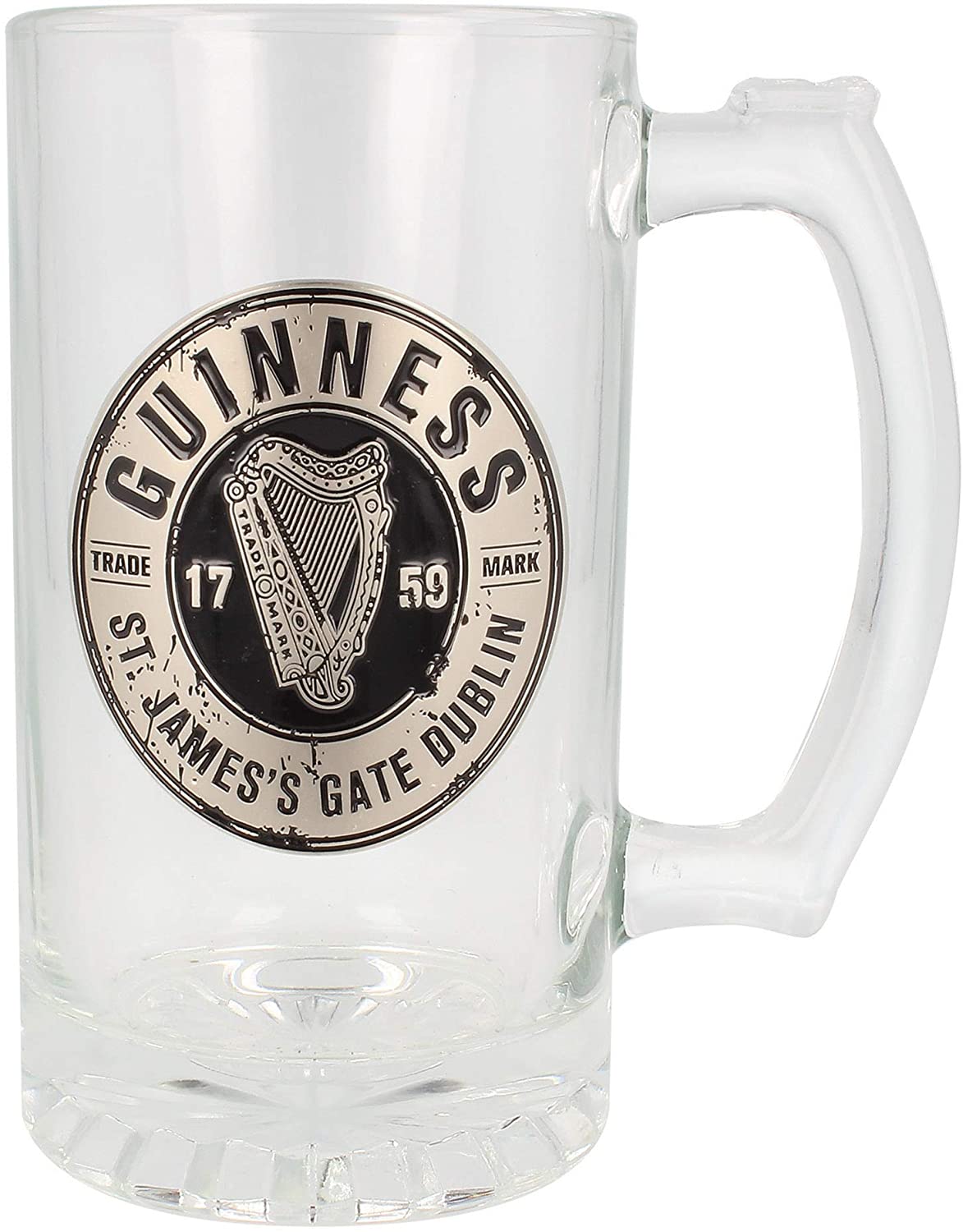 Guinness Tankard with Pewter Label