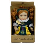 Irish Porcelain Doll - Irish dancing uniform