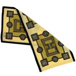 Patrick Francis silk scarf � Gold Book of Kells