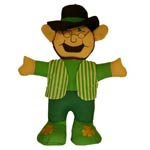 Leprechaun with a striped waistcoat