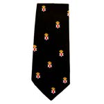 Ulster insignia - Black - Ulster Neck Tie