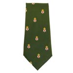 Ulster insignia - Green - Ulster Neck Tie