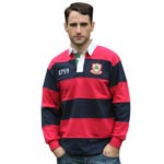 Tomato/ Navy Guinness Stripe Sweatshirt
