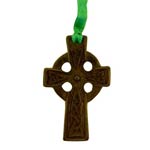 Irish Cross - turf christmas tree decoration