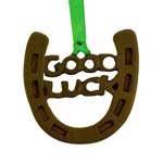 Good Luck - Irish turf christmas tree decoration