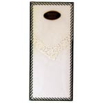 White lace corner handkerchief