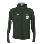 Ireland Bottle Green Fleece Zipper Jacket