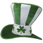 Green and White super-size hat