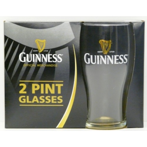 Guinness 2 Pack Pint Glasses