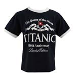 Navy Titanic kids T-shirt