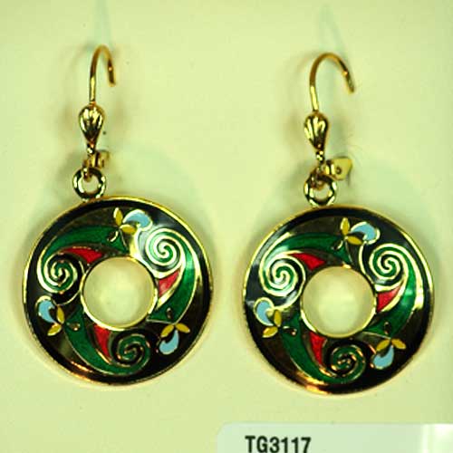 Tara ear-rings - tg3117 - Click Image to Close