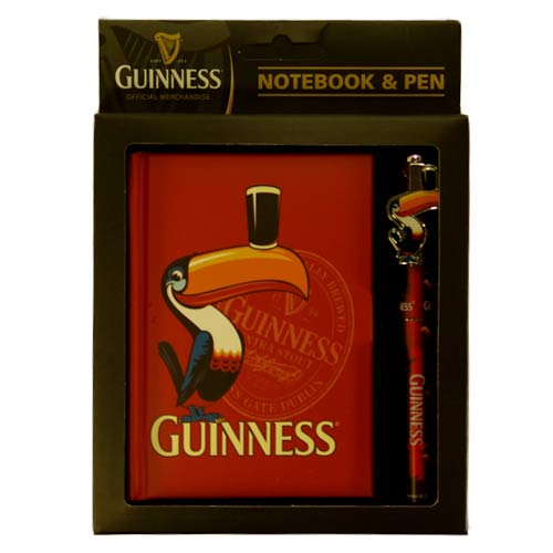 (image for) Guinness Notebook & Pen - Toucan design