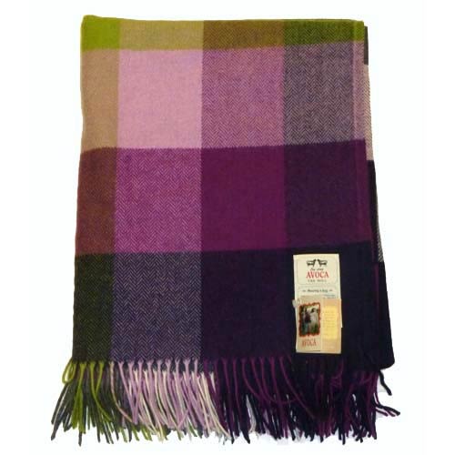 (image for) Lambswool Throw - Pioneer - Click Image to Close