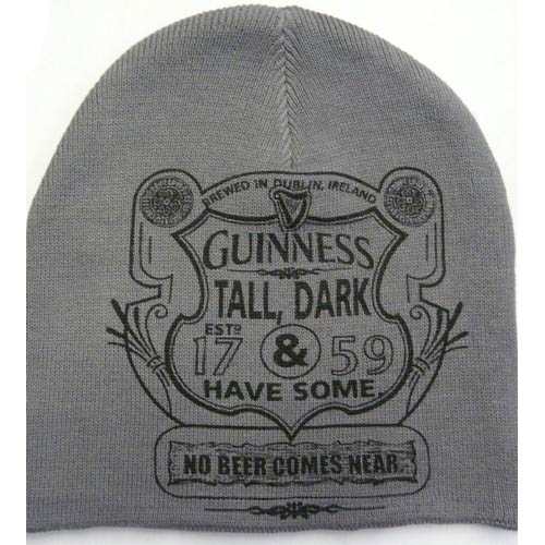 (image for) Guinness Tall Dark Have Some Knit Hat - Click Image to Close