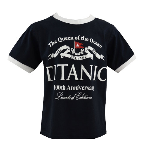 (image for) Navy Titanic kids T-shirt