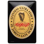 Guinness Label Metal Sign