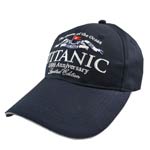 Titanic 100th Anniversary Navy Baseball Cap